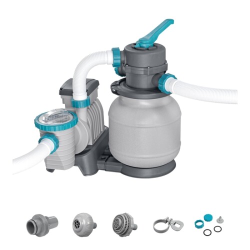 Bestway 58497 smėlio filtras siurblys 6056 L, bakas 9 kg