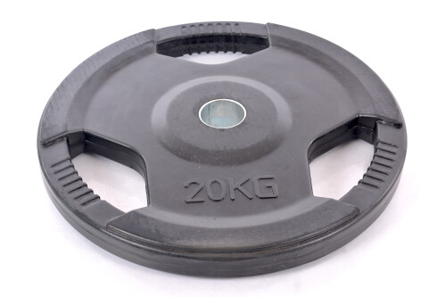 Olympic rubberized weight disk 20kg (50mm)