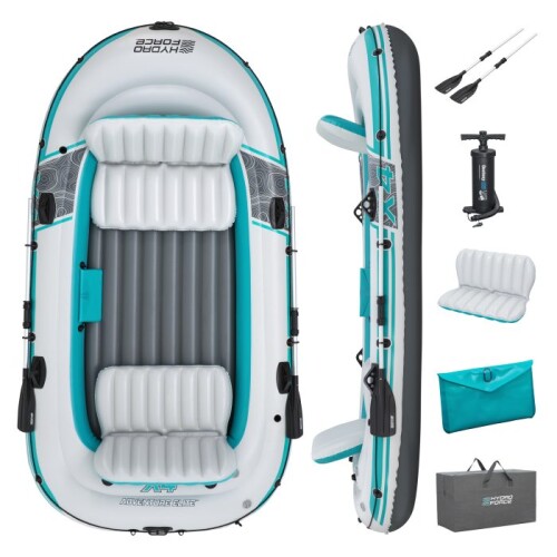 4-vietė pripučiama valtis Bestway Adventure Elite X4, 315x165x41,5 cm, 65158