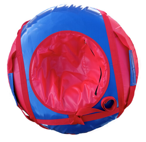 Pripučiamos rogutės-tubingas (Vatruška) “Snow Tube” 80 cm, Mėlynai-Raudona
