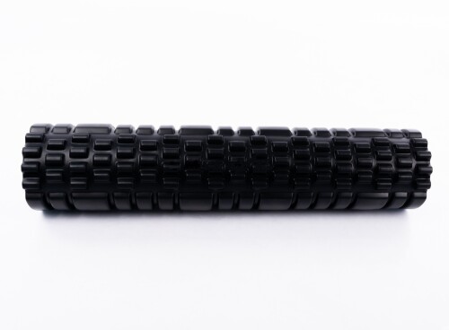 Massage Foam Roller Yoga Roller 14x62cm, juoda