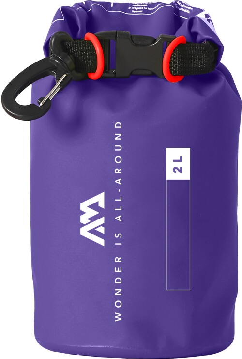 Vandeniui atsparus krepšys Aqua Marina Dry 2L Purple
