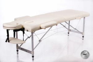 Sulankstomas masažo stalas RESTPRO® ALU 2 (S) Cream