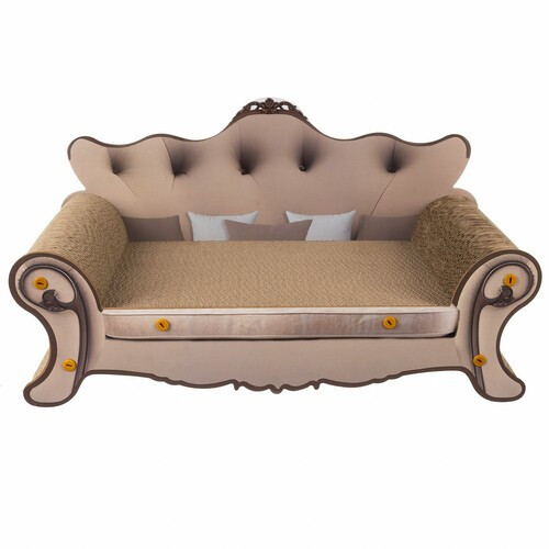 Kačių draskyklė-sofa