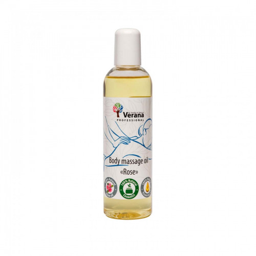 Body massage oil Verana Professional, Rose 250ml