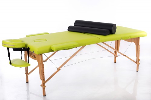 RESTPRO® Classic-2 Olive Massage Table + Massage Bolsters