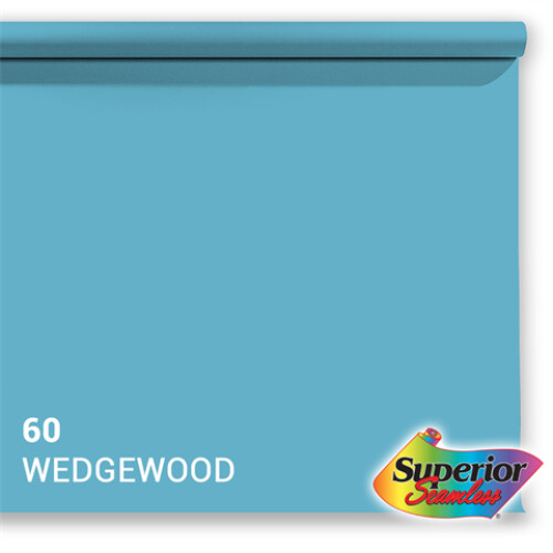 Superior Background Paper 60 Wedgewood 1.35 x 11m
