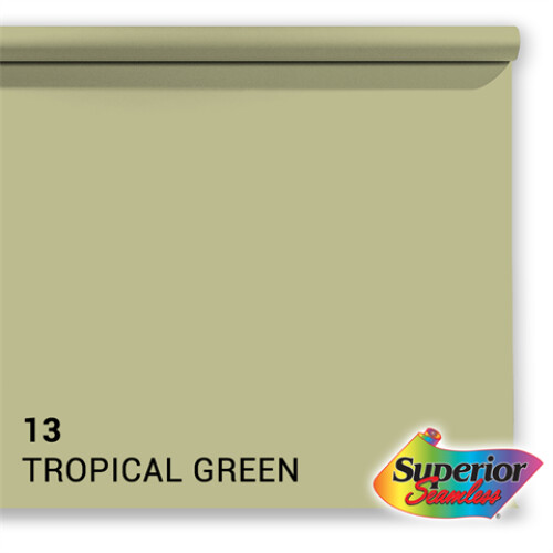 Superior Background Paper 13 Tropical Green 1.35 x 11m