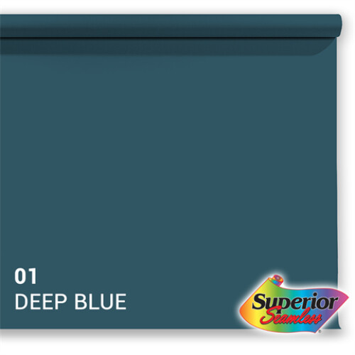 Superior Background Paper 01 Deep Blue 2.72 x 11m