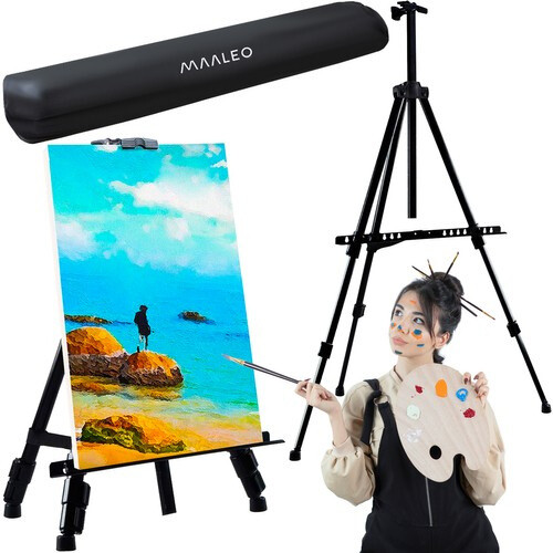 Artists Easel Stand for Painting with case