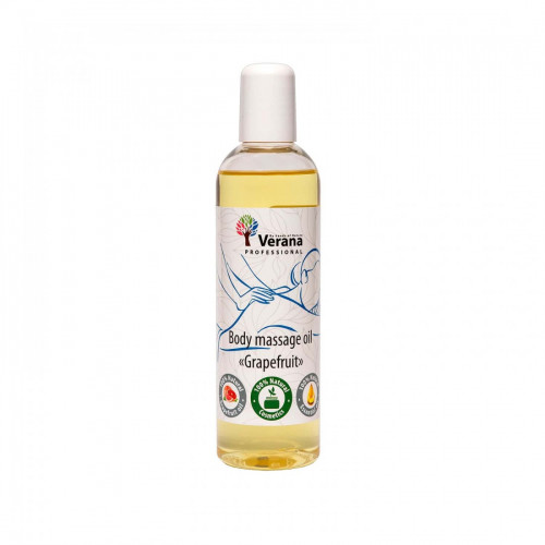 Body massage oil Verana Professional, Grapefruit 250ml