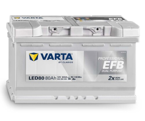 Akumuliatorius VARTA Professional LED80 80Ah (20h)