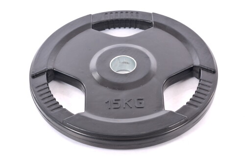 Olympic rubberized weight disk 15kg (50mm)