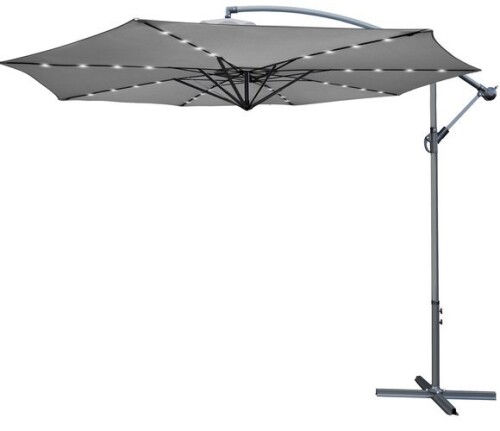 Sun protection umbrella with 32LED lightening 3,5 m