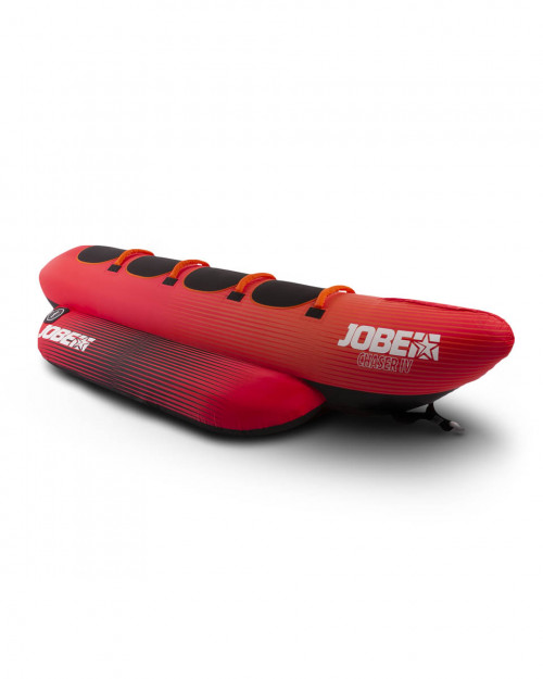 Pripučiama velkama pūslė Jobe Chaser Towable 4P raudona, 334x120x63 cm
