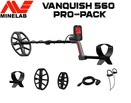 Metalo detektorius Minelab Vanquish 560 ProPack