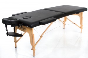 RESTPRO® Classic-2 Black masažo stalas - kušetė