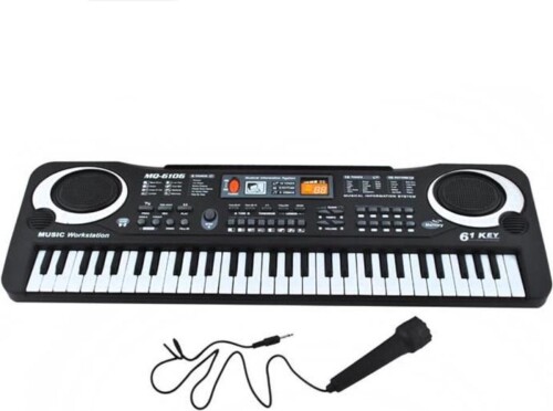 Multifunction Electronic Organ 61 keys + microphone