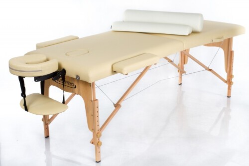 Masažo stalas + masažo pagalvėlės RESTPRO® Classic-2 Beige