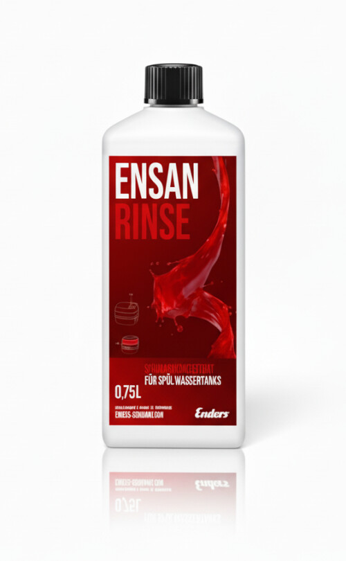 Sanitarinio skysčio koncentratas skalavimo bakui Ensan Rinse Active 0,75 L (50ml/10l)