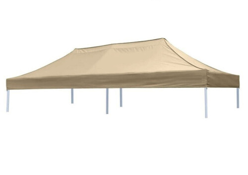 Canopy roof cover 3 x 4.5 m (beige colour, fabric density 160 g/m2)
