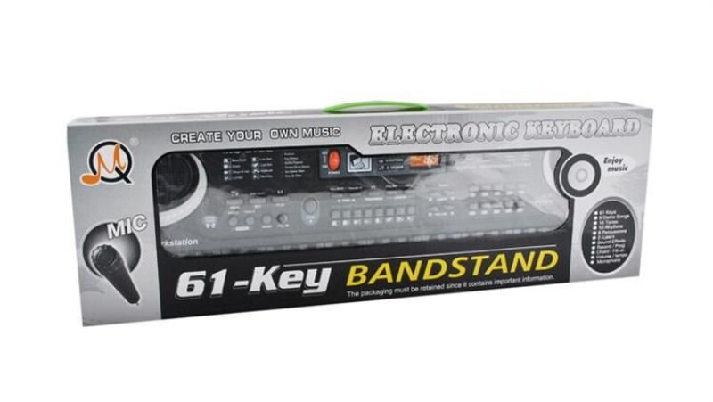 Multifunction Electronic Organ 61 keys + microphone