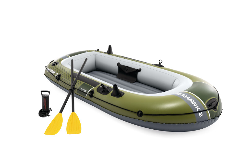Pripučiama 2-vietė valtis Intex Seahawk 2, 236x114x41 cm, 66332