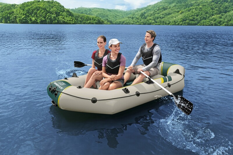 Pripučiami 3-lovų Bestway Ranger Elite X3 Raft, 295x130x46 cm, 65160