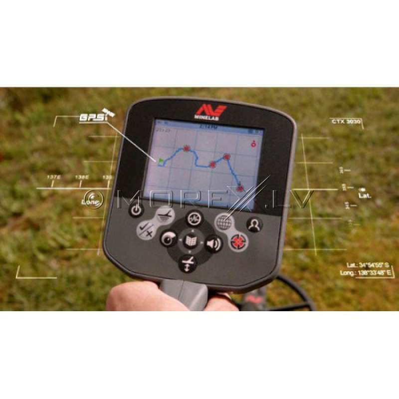 Metal Detector Minelab CTX3030 + CTX 3030 17" and 6" Double-D COILS
