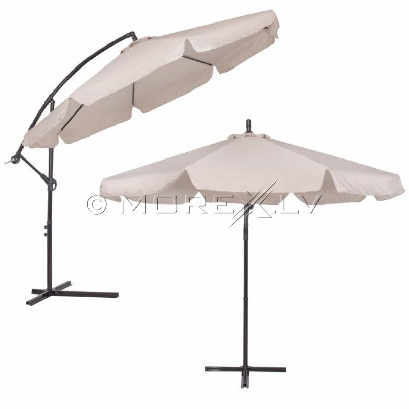 Sun protection umbrella on a stand, 3 m