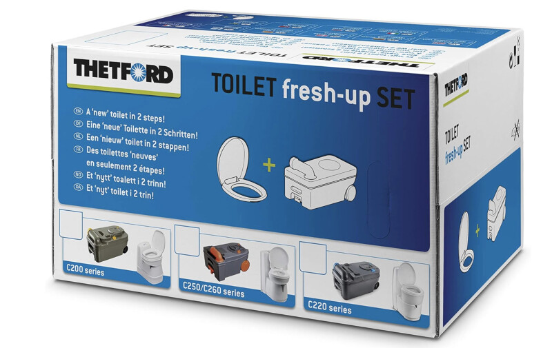 Atnaujinimo rinkinys Fresh-Up Set kasetiniam tualetui Thetford C200