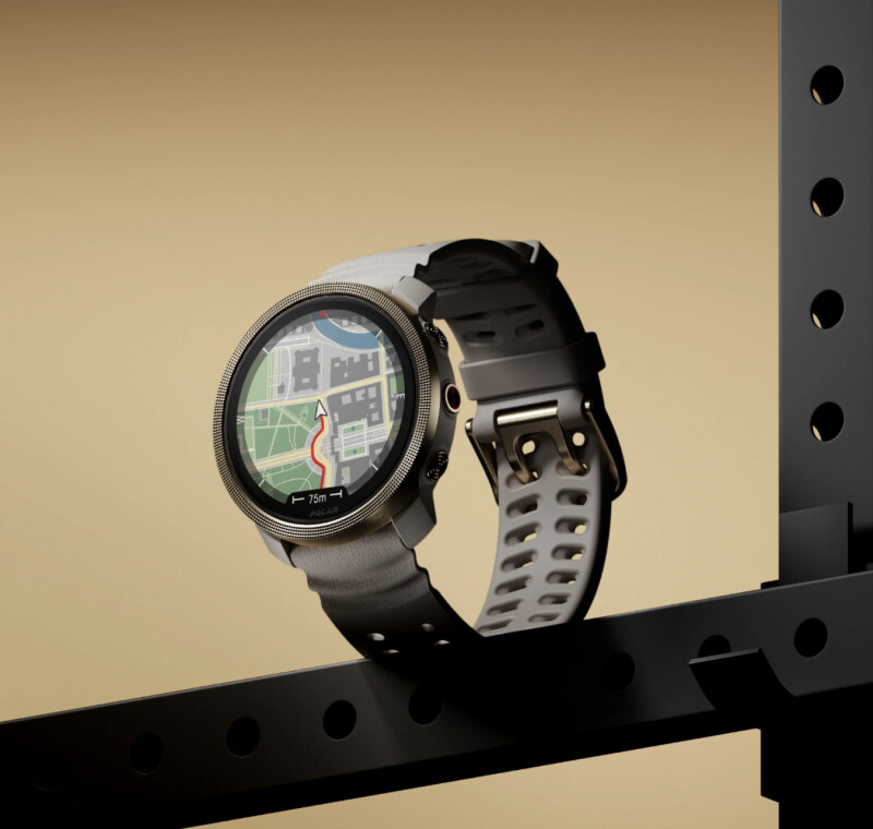Sportinius laikrodžius POLAR VANTAGE M3 GREY-GOLD, S-L