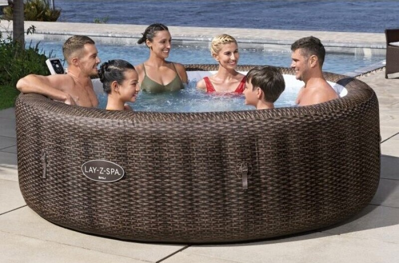 Bestway LAY-Z-SPA Bali AirJet 6001P sūkurinis - baseinas 5-7 asmenims (6001P)