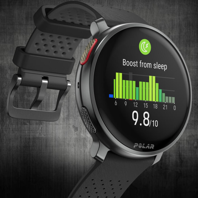 Sportinius laikrodžius POLAR VANTAGE V3 NIGHT BLACK, S-L