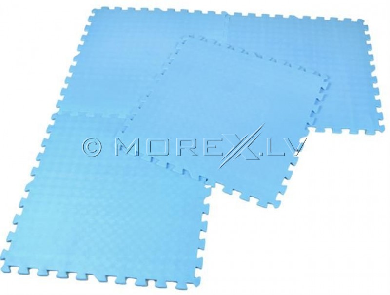 Bērnu paklājs Puzzle 61х61cm 4gb. zils (00002816)