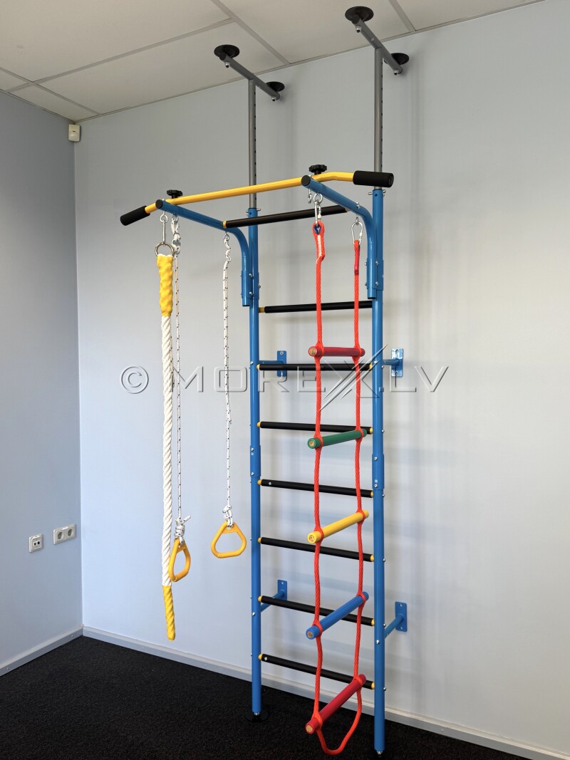 Sporto kompleksas, gimnastikos sienelė RESTPRO® KID-3 Blue