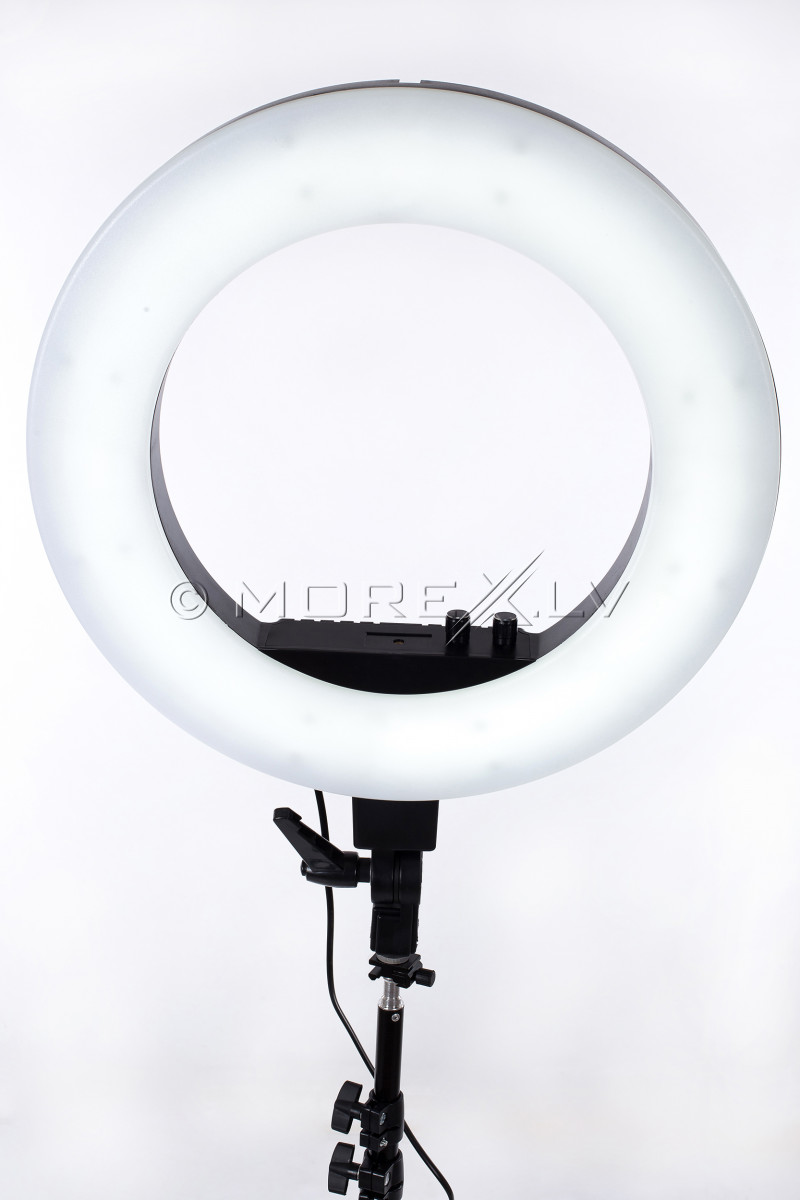 Кольцевая ЛЕД лампа визажиста, Ø46 см, 50W (9601LED-18)