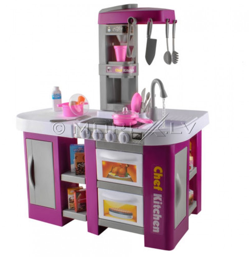 Toy Kitchen Set with Food and Dishes (00007008)