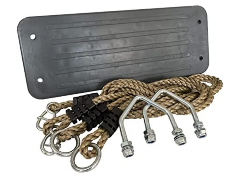 Supynės sėdimoji dalis su aliuminio intarpu KBT 45x18cm