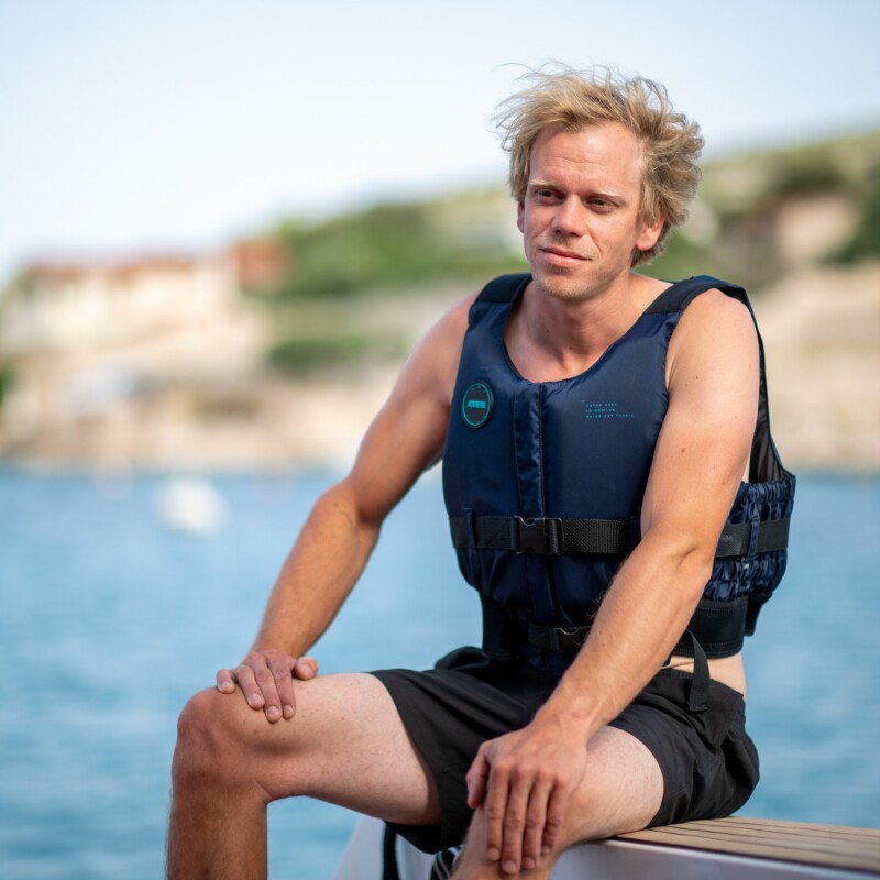 Vandens saugos liemenė Jobe Kayak adventure, vidurnakčio mėlyna