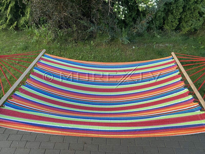 Guļamtīkls-šūpuļtīkls 200x150 cm, daudzkrāsains