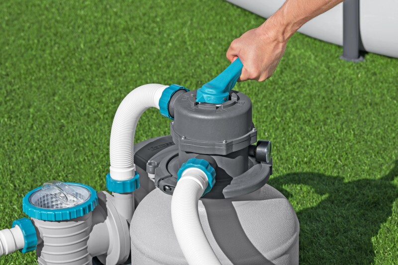 Bestway 58499 smėlio filtras siurblys 8327 L, bakas 20 kg