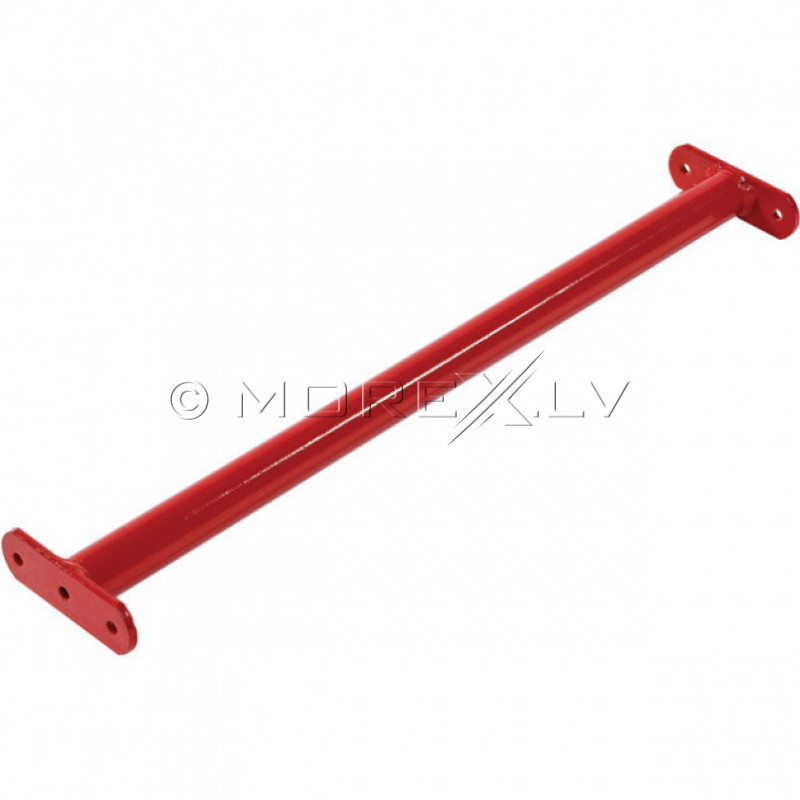 Metal pull up bar КВТ 125 cm, red