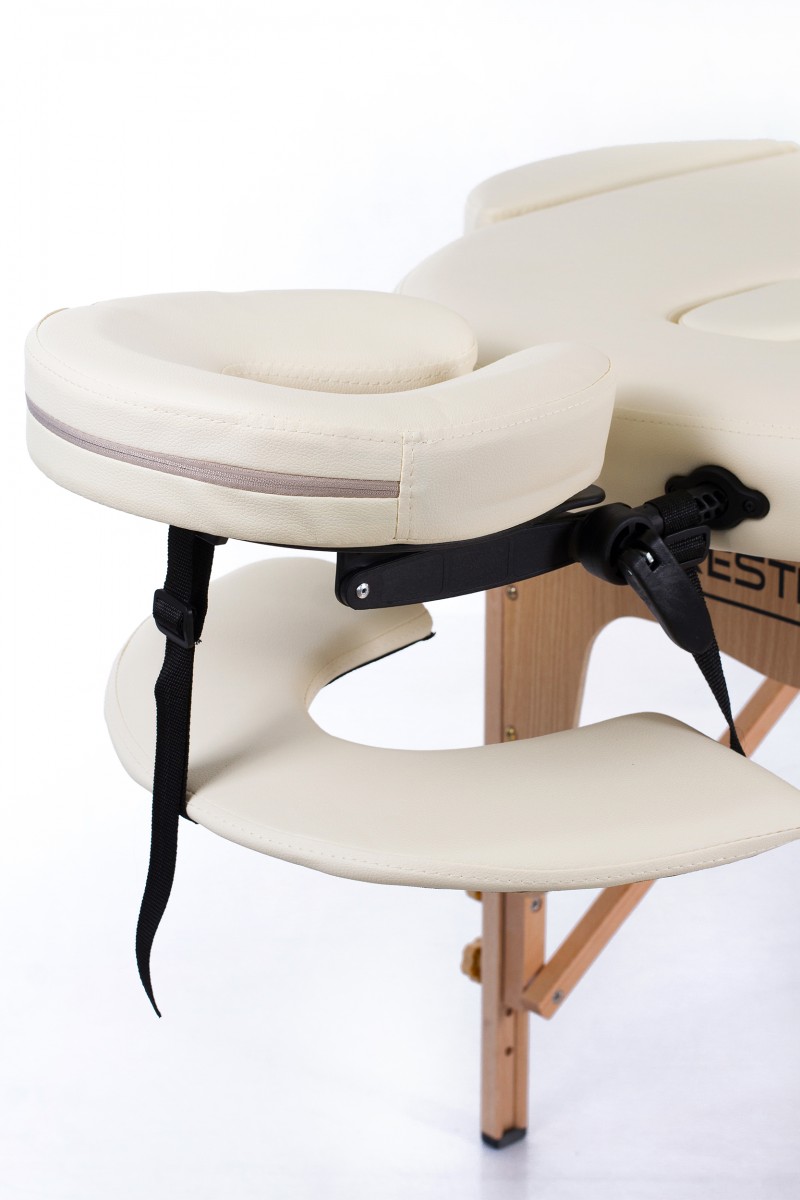 Masažo stalas + masažo pagalvėlės RESTPRO® Classic Oval 2 Cream
