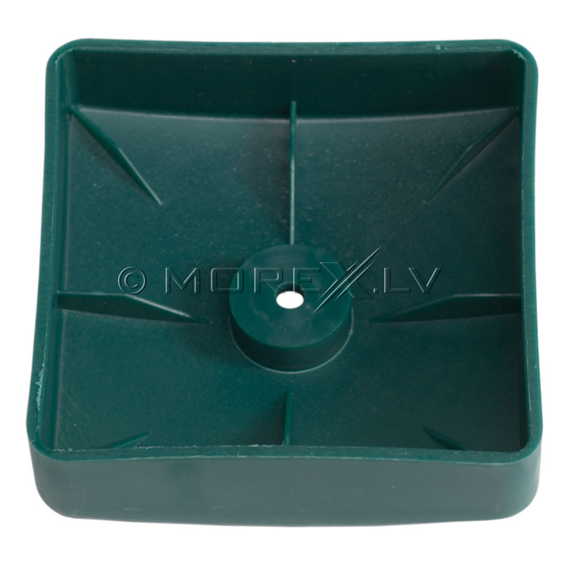 Plastikinis dangtelis kvadratinėms sijoms, 100x100 mm, žalias