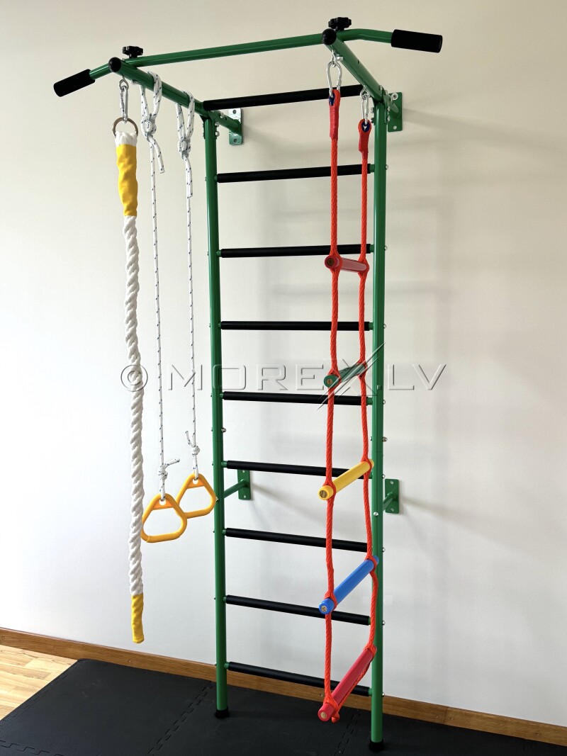 Sporto kompleksas, gimnastikos sienelė RESTPRO® KID-2 Green