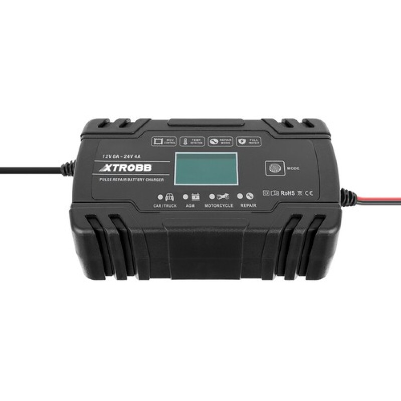 Automatinis įkroviklis XTROBB 12V 8A / 24V 4A
